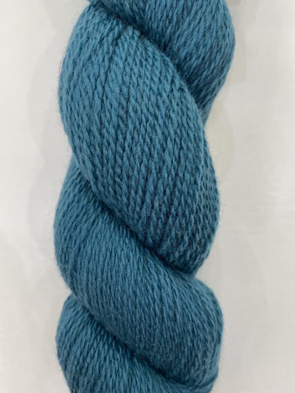 A big bunch of wool in dark blue color