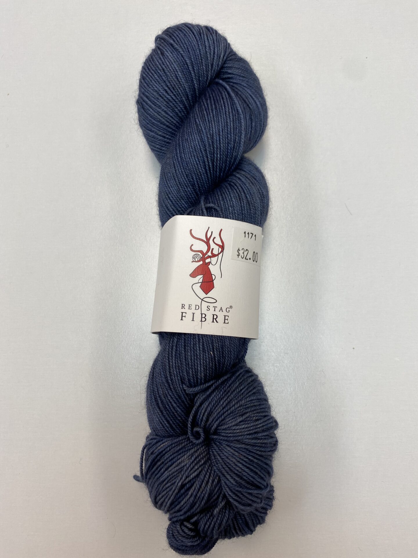 Red Stag fibre Wool Bundle in Blue Color