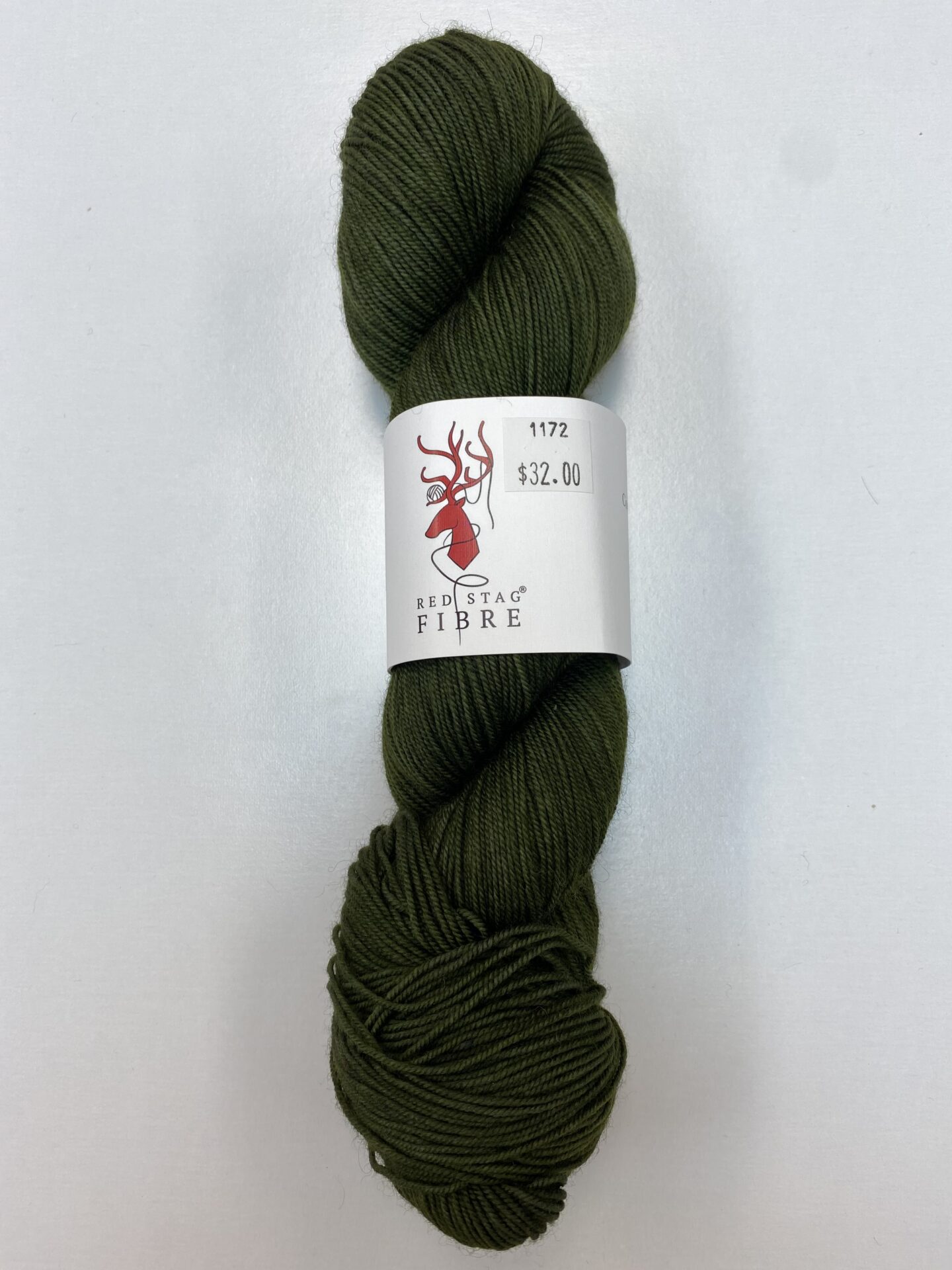 Red Stag Fibre Wool Bundle in Deep Green