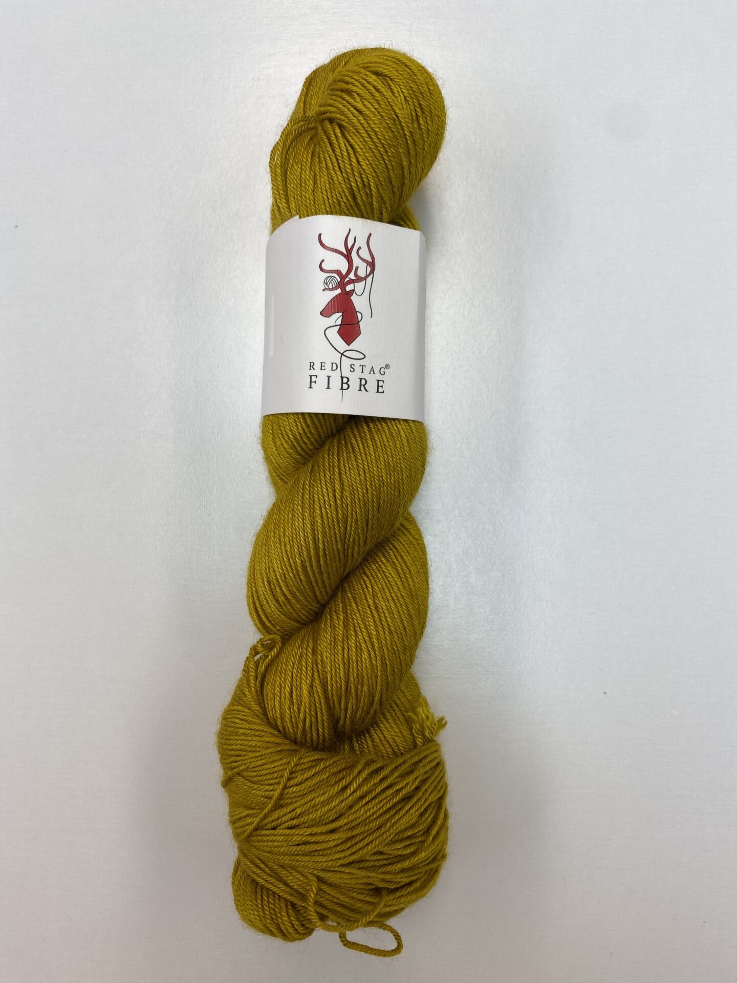 A Bundle of Red Stag Fibre Wool in Yellow