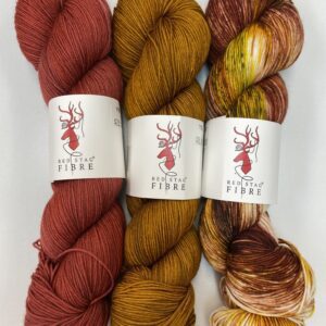 Cottage Sock Red Stag Fibre Wool