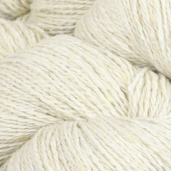 Close up shot of wool in white color