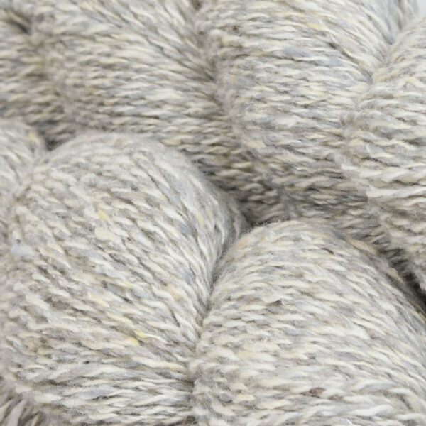 Close up shot of wool in white and gray color