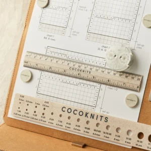 Two different size rulers on a sheet
